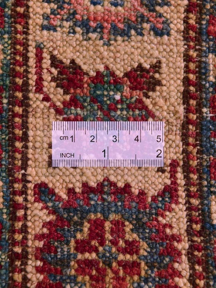 Detail image of 3' 2 x 5' 2 Hand Knotted Kazak Rug