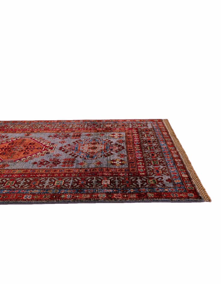 Detail image of 3' 3 x 5' 2 Hand Knotted Kazak Rug