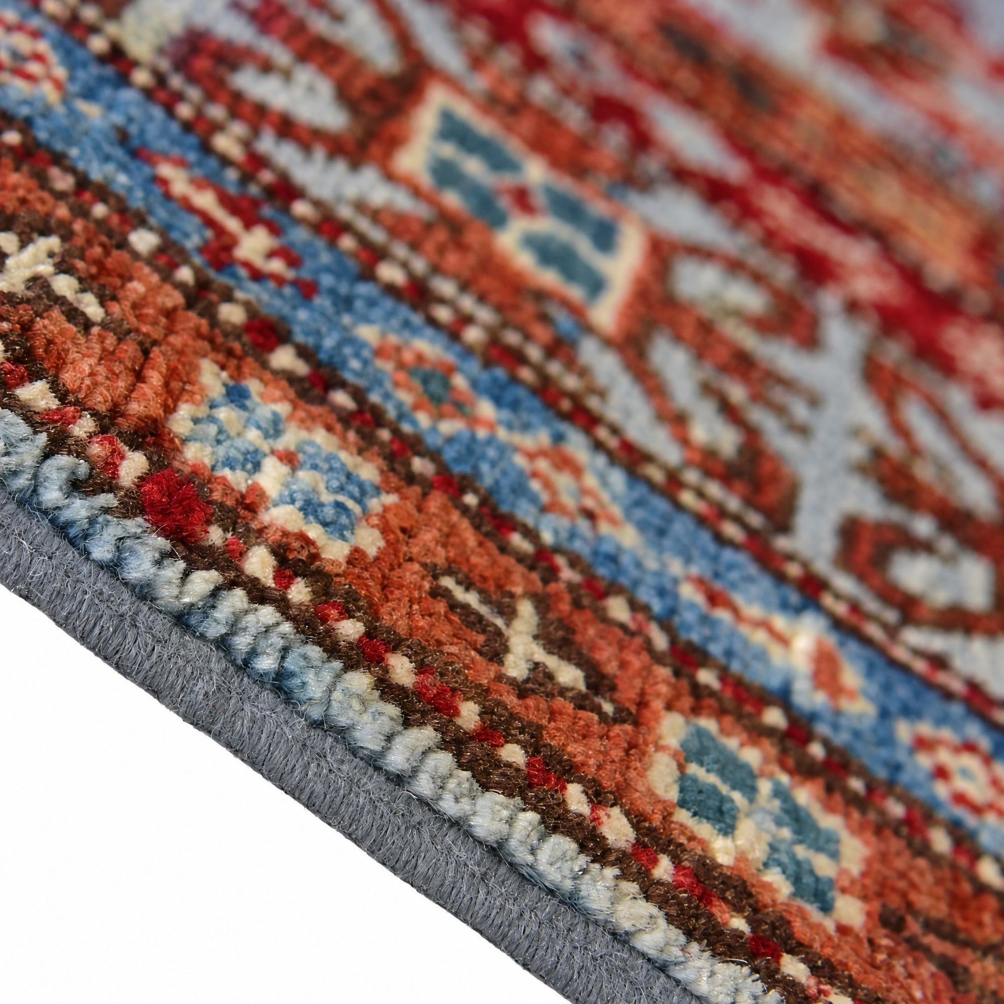 100cm x 155cm Hand Knotted Kazak Rug