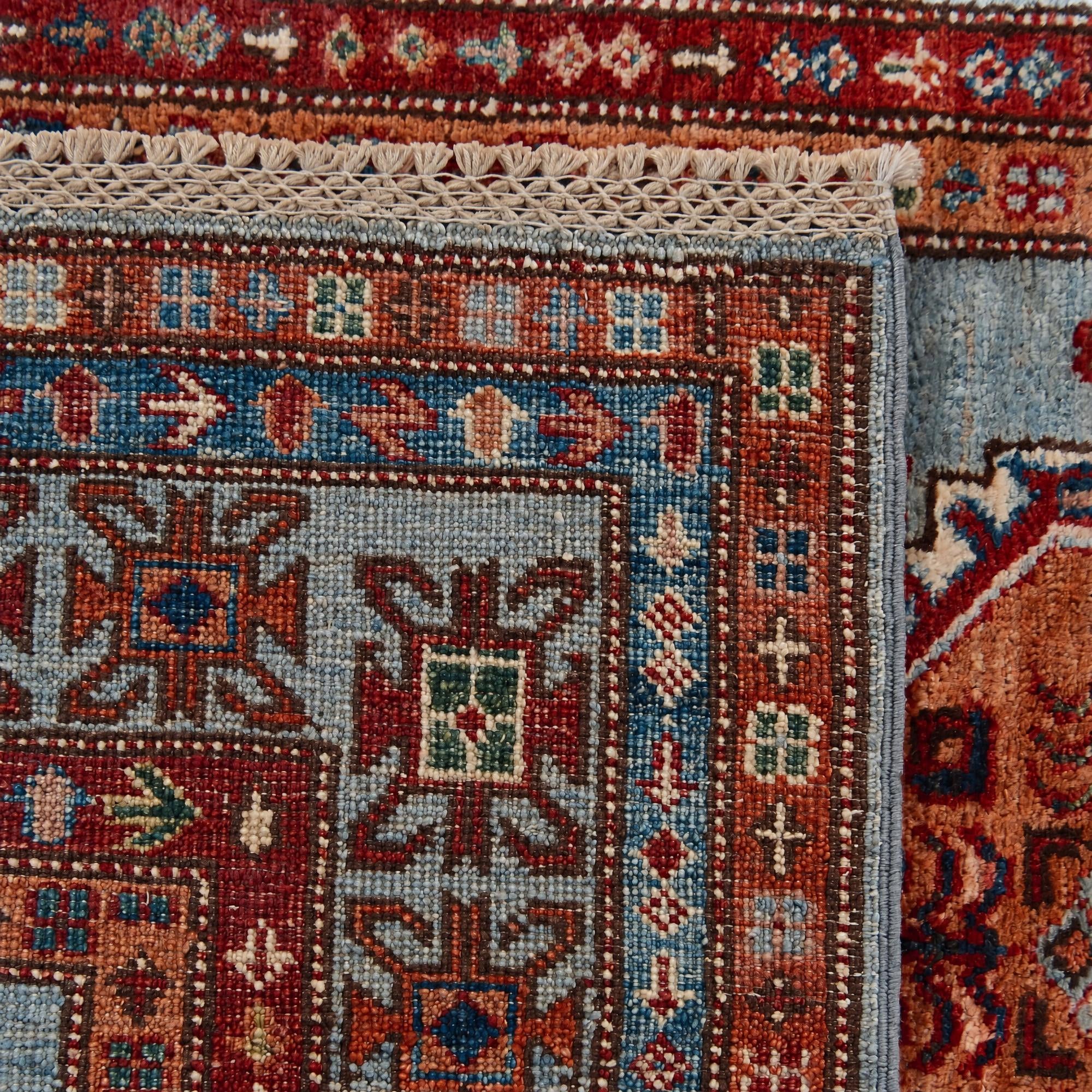 100cm x 155cm Hand Knotted Kazak Rug