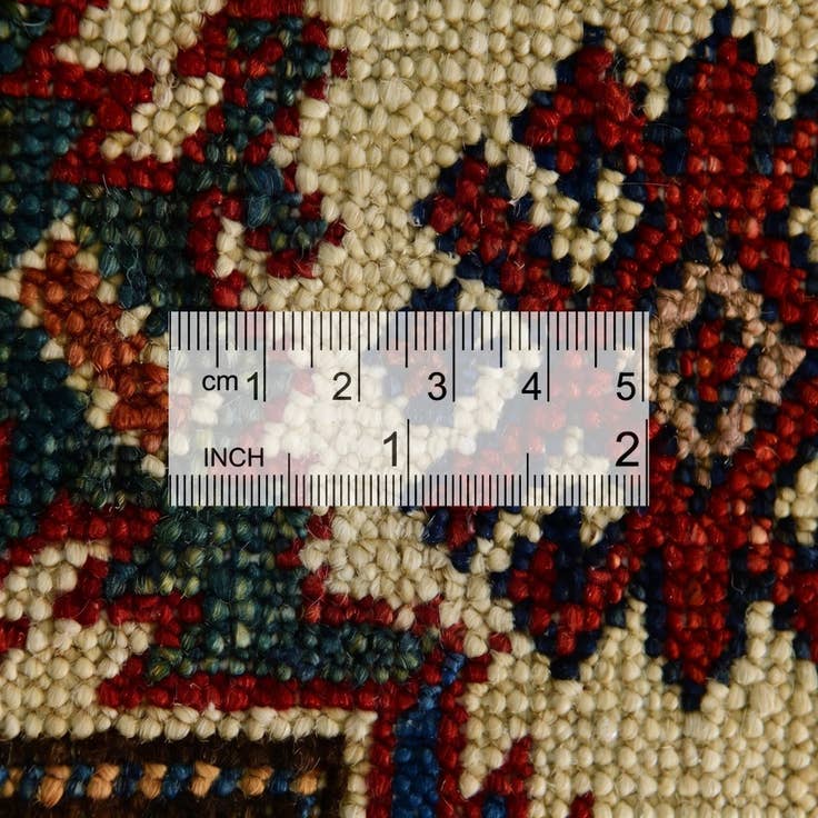 Detail image of 3' 11 x 6' 6 Hand Knotted Kazak Rug