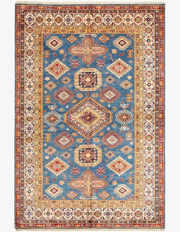 5' 6 x 8' 3 Kazak Wool Rug