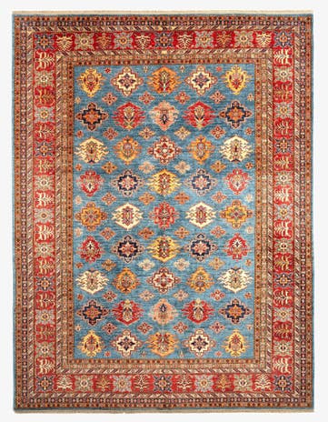 9' x 11' 9 Kazak Wool Rug