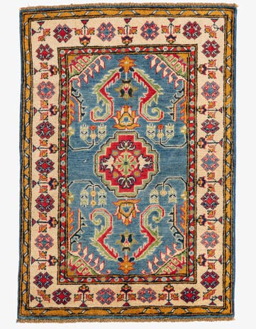 2' 9 x 4' 1 Hand Knotted Kazak Rug