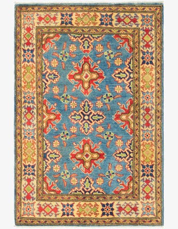 2' 9 x 4' 1 Hand Knotted Kazak Rug