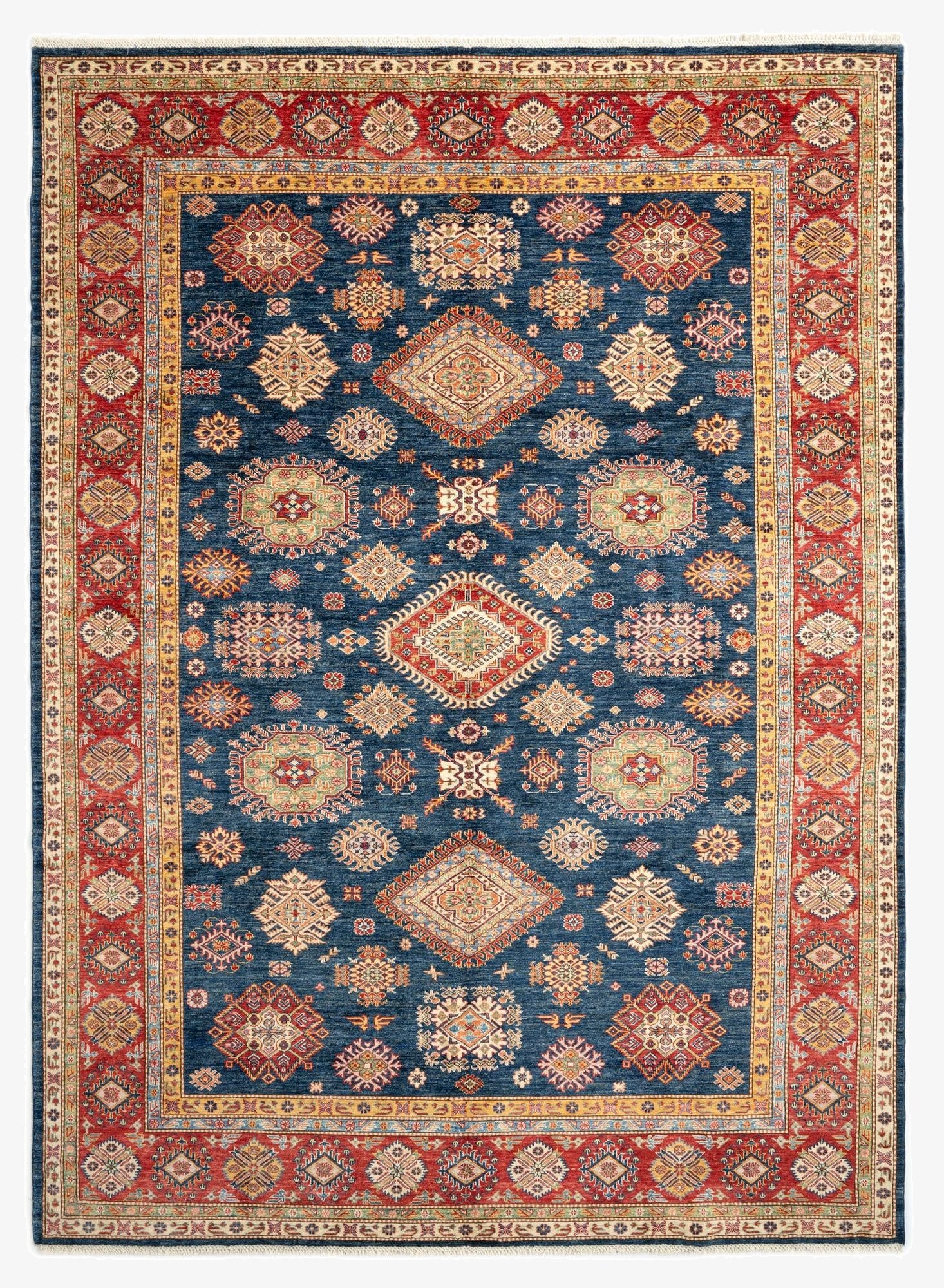 8' 11 x 12' 1 Kazak Wool Rug