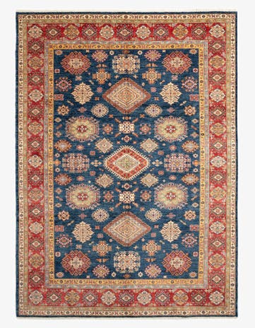8' 11 x 12' 1 Kazak Wool Rug