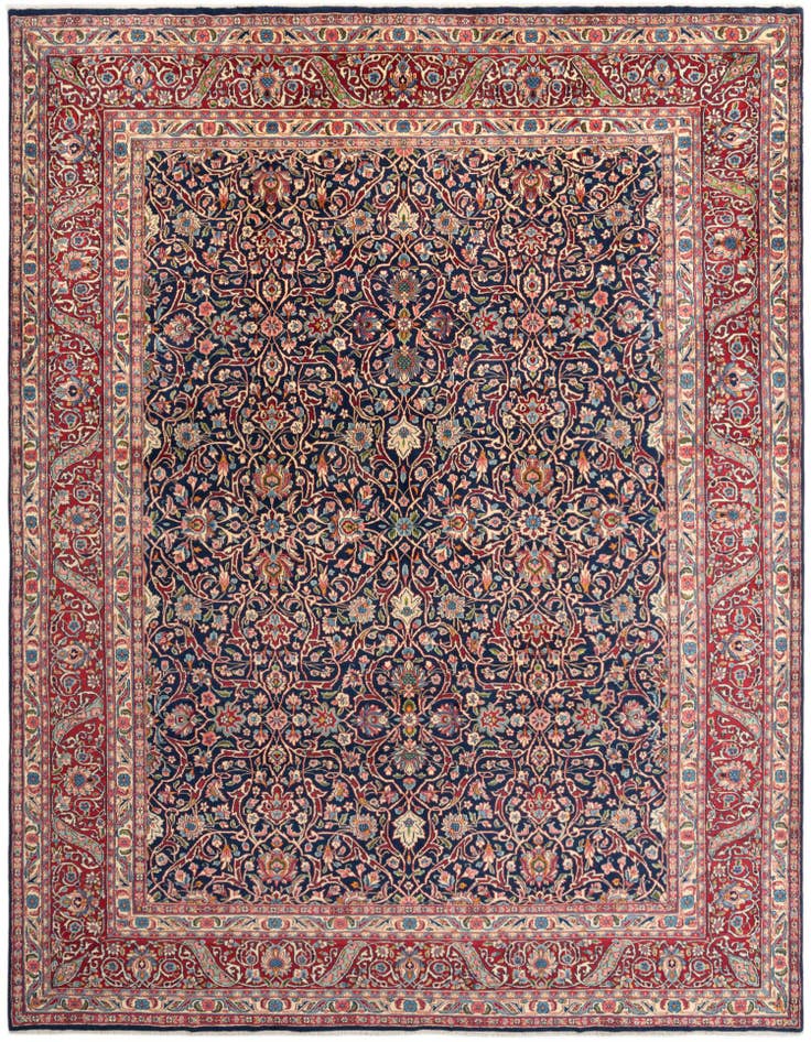 Detail image of 9' 9 x 13' Kerman Rug