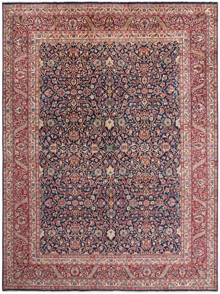 Detail image of 9' 9 x 13' Kerman Rug