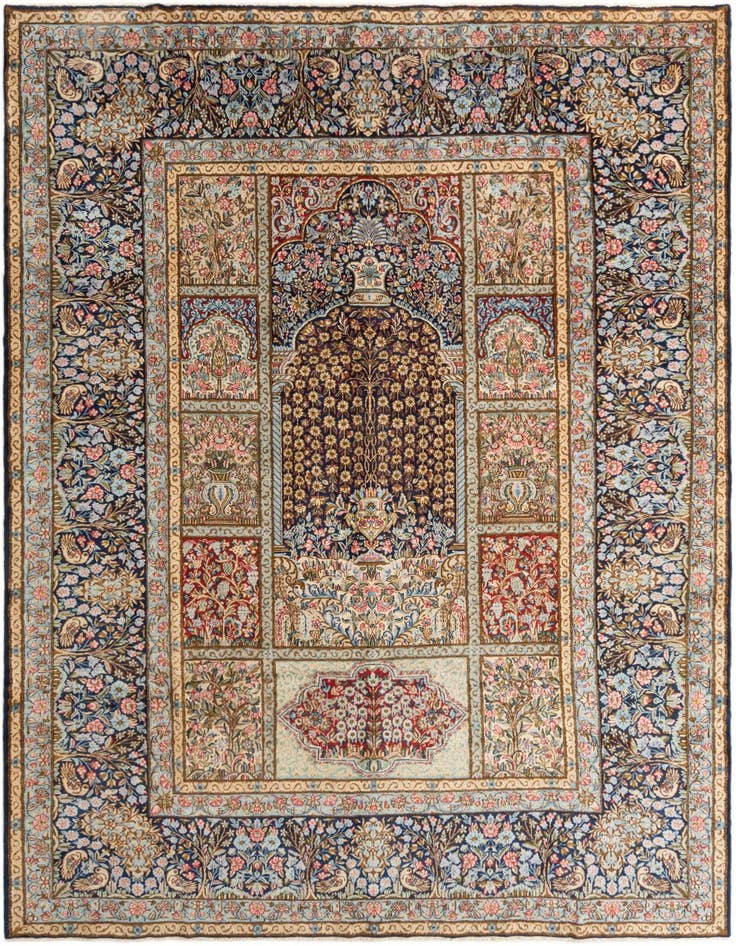 Detail image of 8' x 11' Kerman Rug