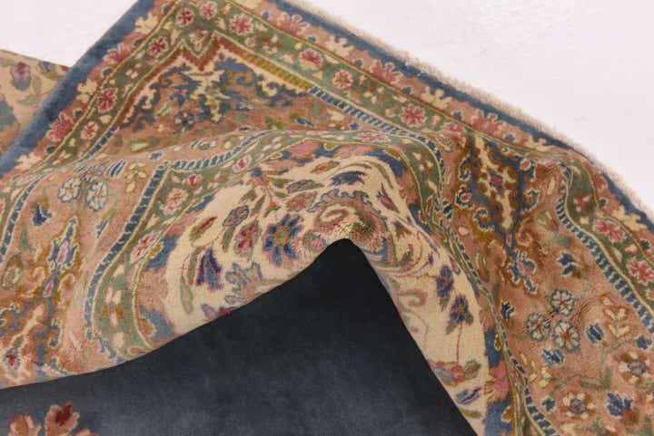 8' 9 x 11' 9 Hand Knotted Kerman Persian Wool Rug