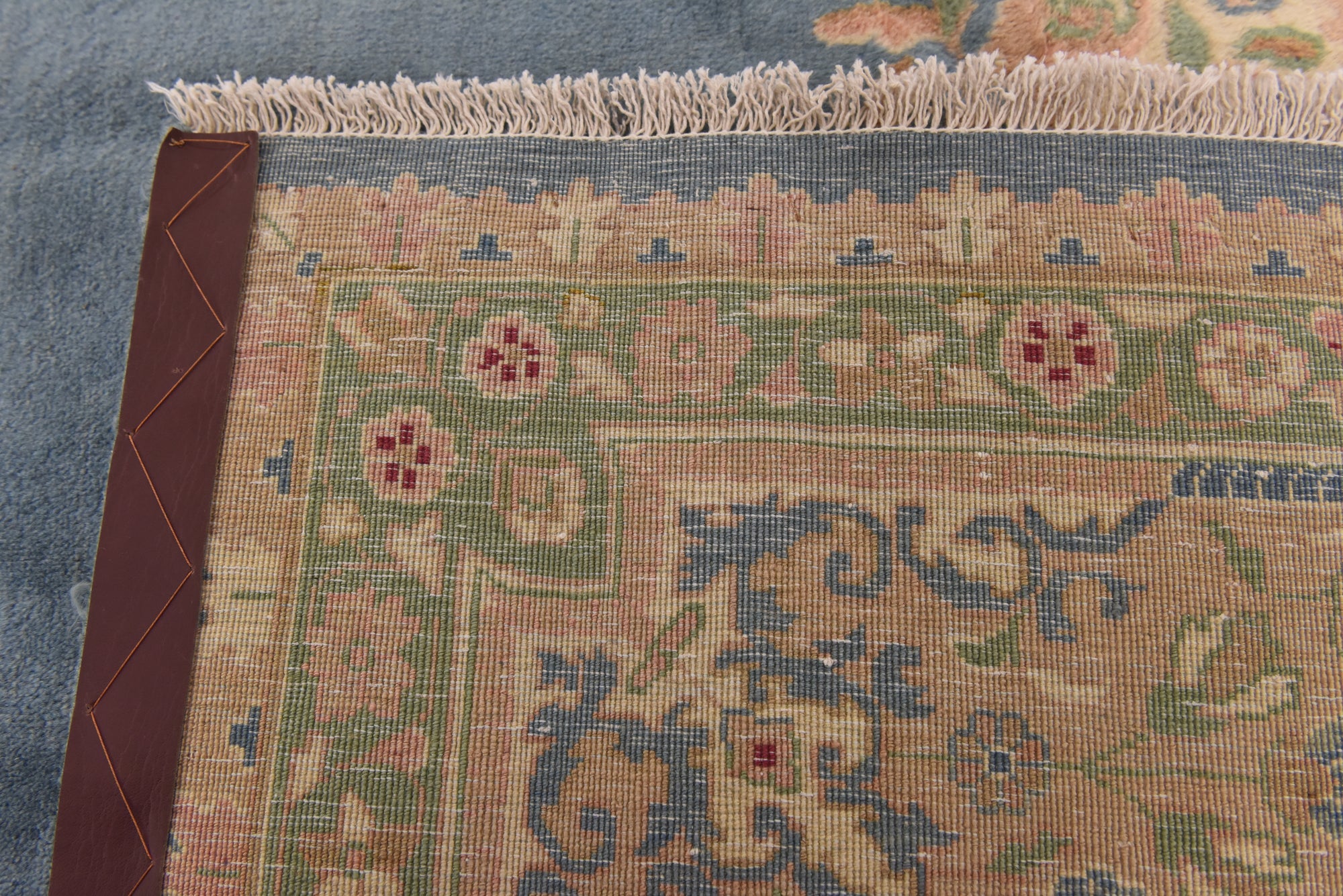 8' 9 x 11' 9 Hand Knotted Kerman Persian Wool Rug