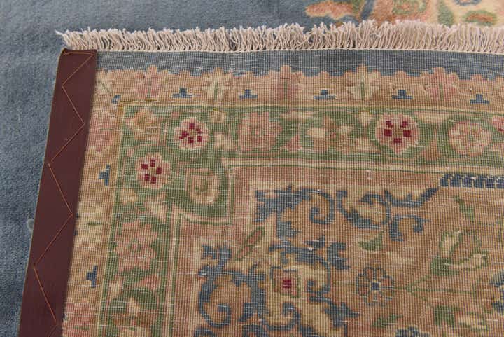 8' 9 x 11' 9 Hand Knotted Kerman Persian Wool Rug
