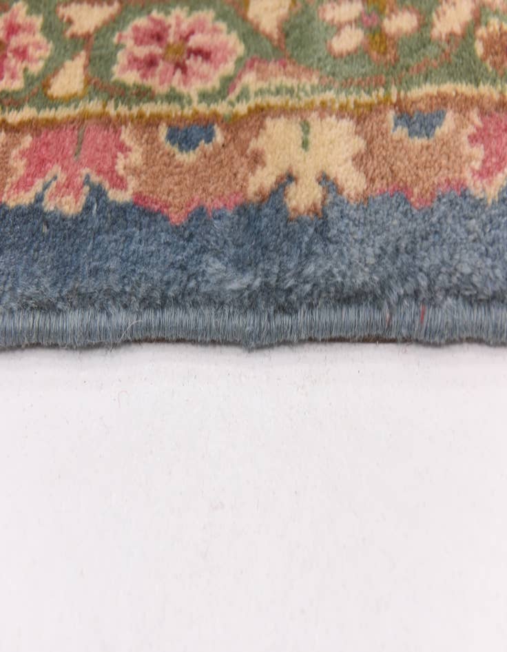 Detail image of 8' 9 x 11' 9 Hand Knotted Kerman Persian Wool Rug