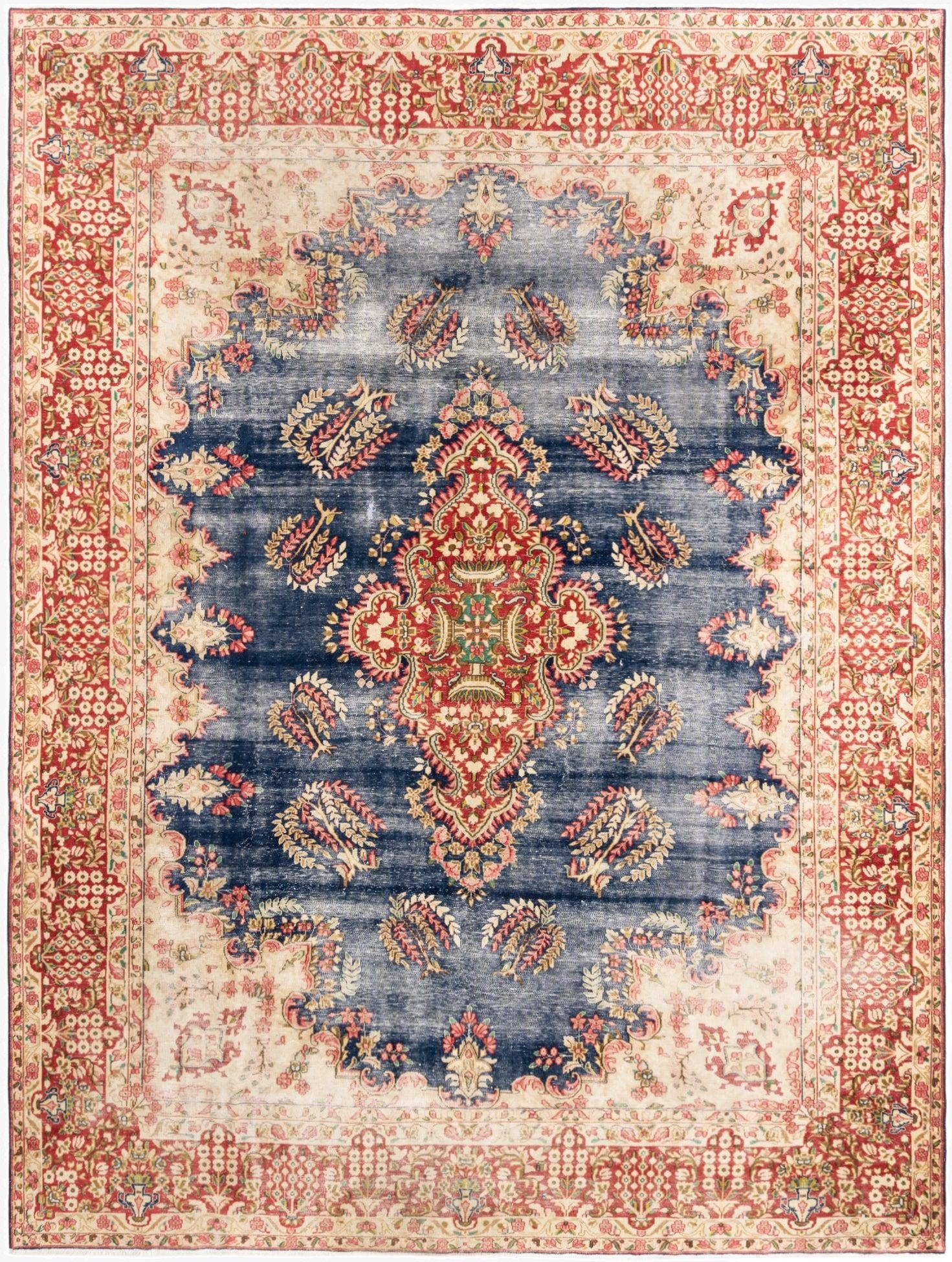 9' 5 x 12' 7 Kerman Rug