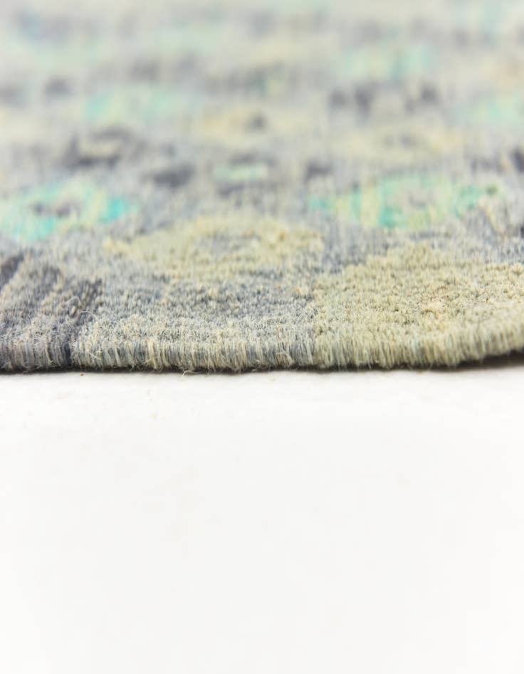 Detail image of 6' 8 x 8' 3  Hand Woven Kilim Maymana Wool Rug