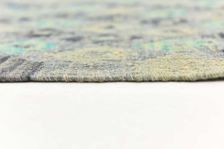 6' 8 x 8' 3 Hand Woven Kilim Maymana Wool Rug