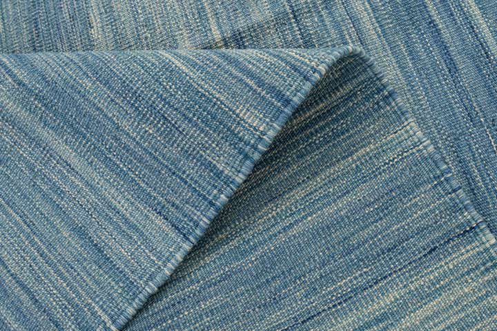 5' x 6' 6 Hand Woven Kilim Modern Wool Rug