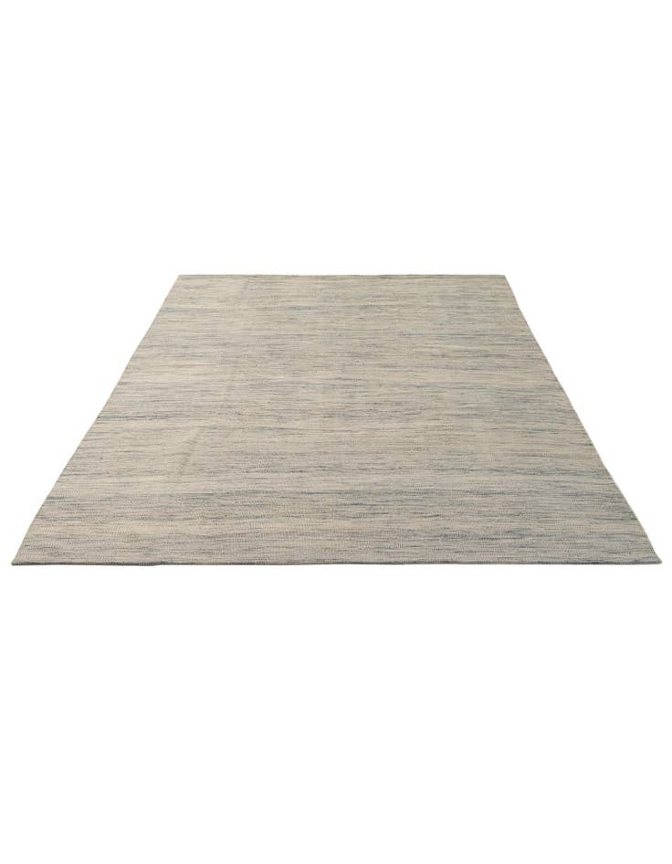 Detail image of 6' 4 x 9' 6 Hand Woven Kilim Modern Wool Rug