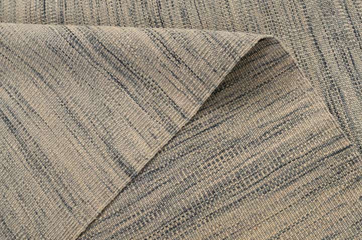 6' 4 x 9' 6 Hand Woven Kilim Modern Wool Rug