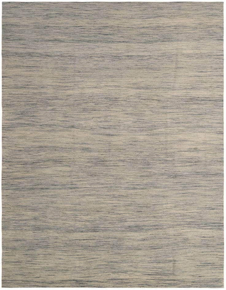 Detail image of 6' 4 x 9' 6 Hand Woven Kilim Modern Wool Rug