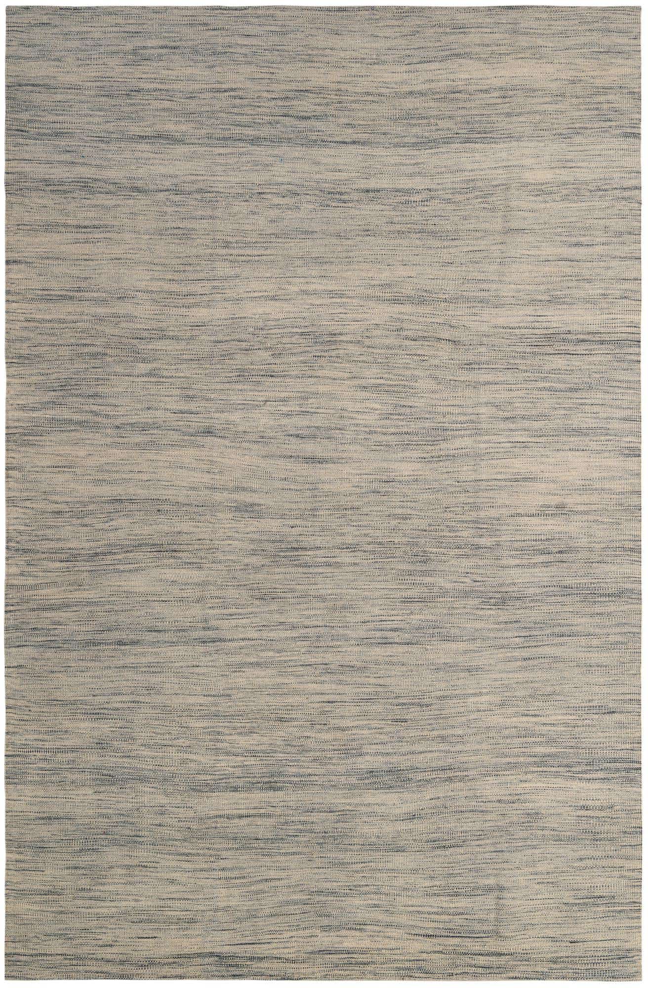 6' 4 x 9' 6 Hand Woven Kilim Modern Wool Rug