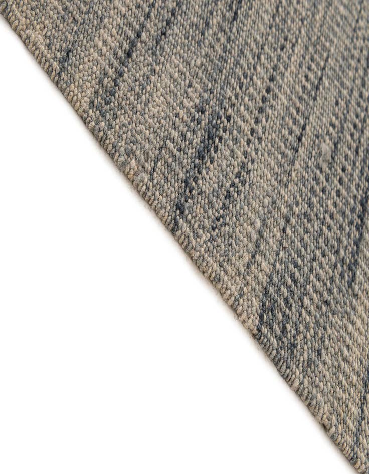 Detail image of 6' 3 x 9' 7  Hand Woven Kilim Modern Wool Rug