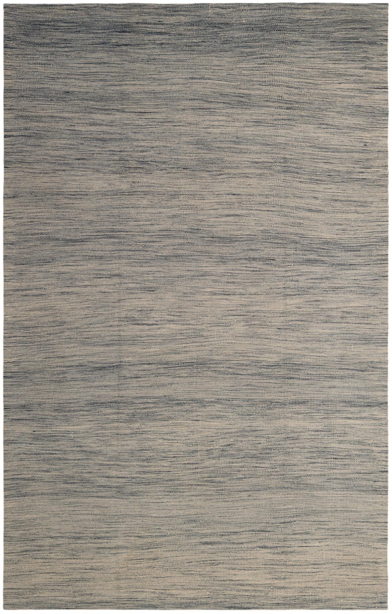 6' 3 x 9' 7  Hand Woven Kilim Modern Wool Rug