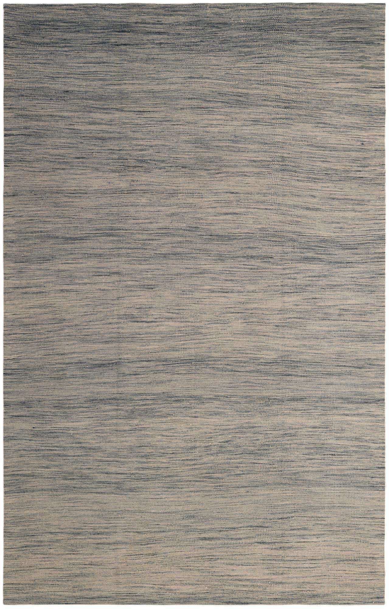 6' 3 x 9' 7 Hand Woven Kilim Modern Wool Rug