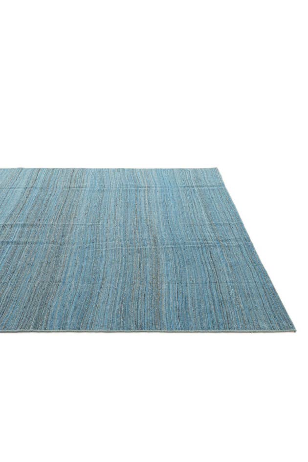 Detail image of 6' 4 x 9' 7 Hand Woven Kilim Modern Wool Rug