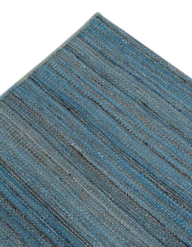 Detail image of 6' 4 x 9' 7  Hand Woven Kilim Modern Wool Rug