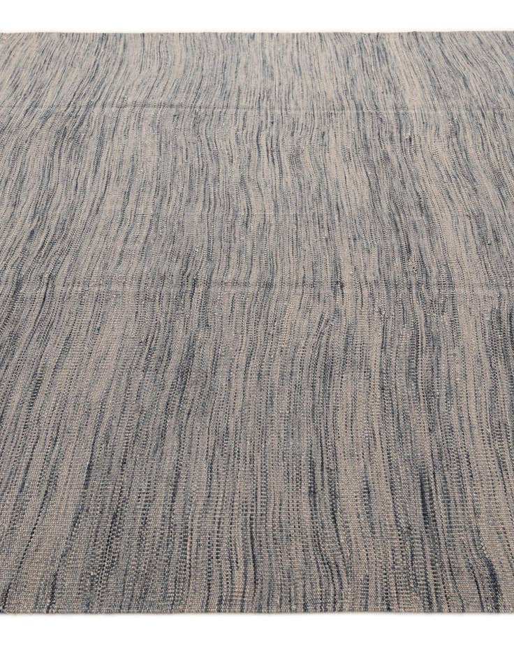 Detail image of 6' 7 x 9' 8 Hand Woven Kilim Modern Wool Rug