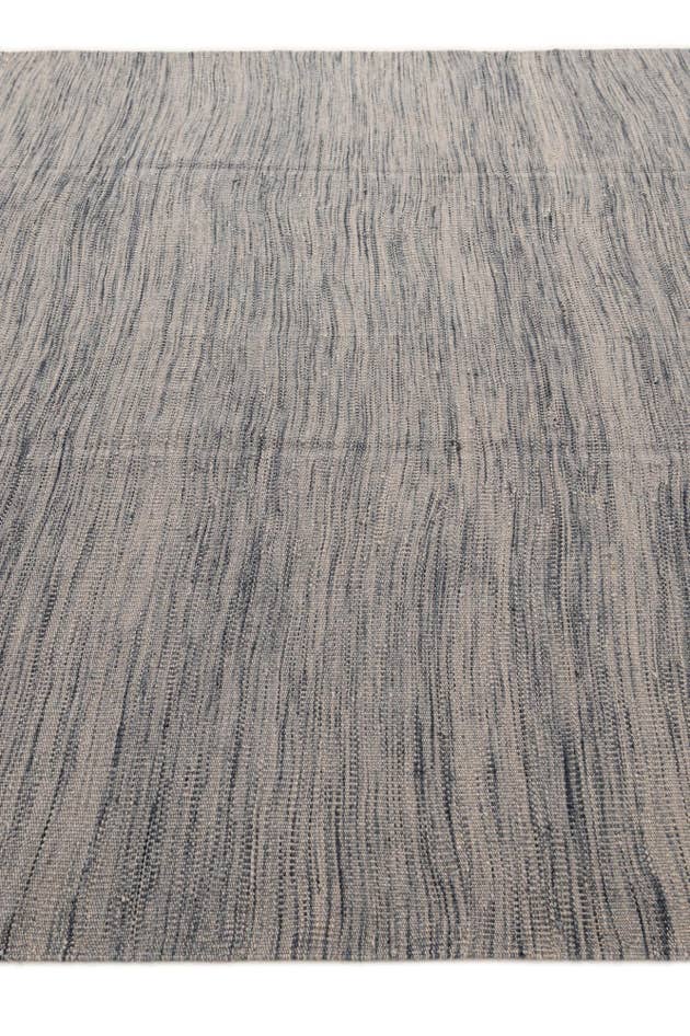 Detail image of 6' 7 x 9' 8 Hand Woven Kilim Modern Wool Rug