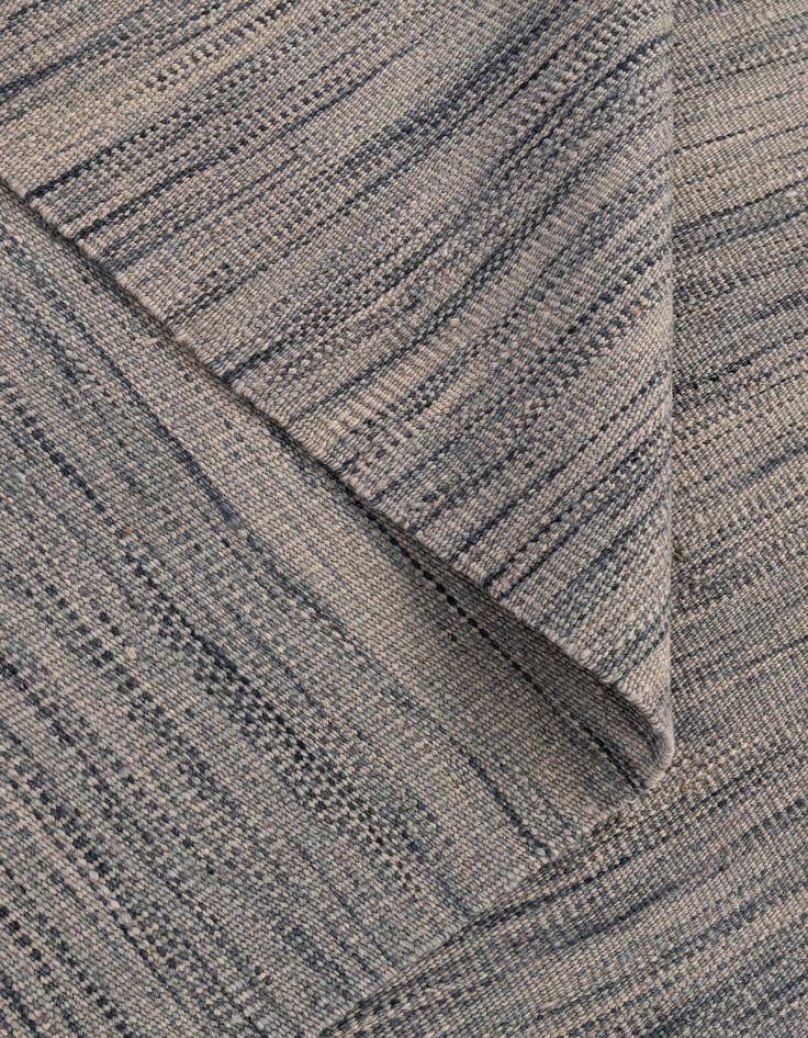 Detail image of 6' 7 x 9' 8  Hand Woven Kilim Modern Wool Rug