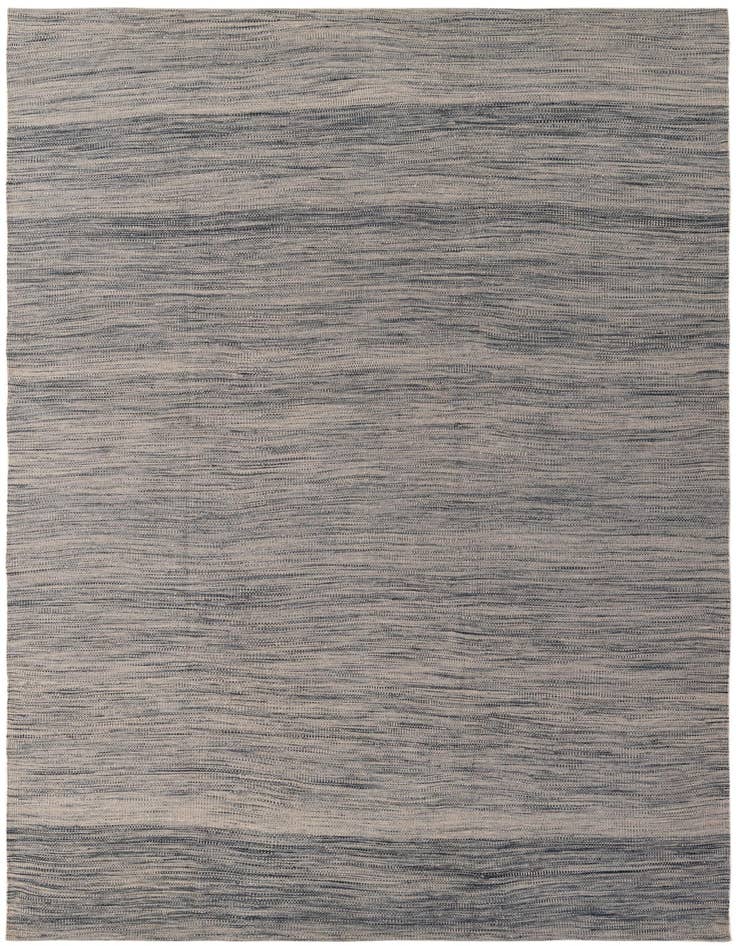 Detail image of 6' 7 x 9' 8 Hand Woven Kilim Modern Wool Rug