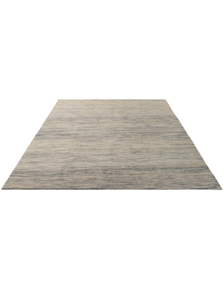 Detail image of 6' 6 x 9' 8 Hand Woven Kilim Modern Wool Rug