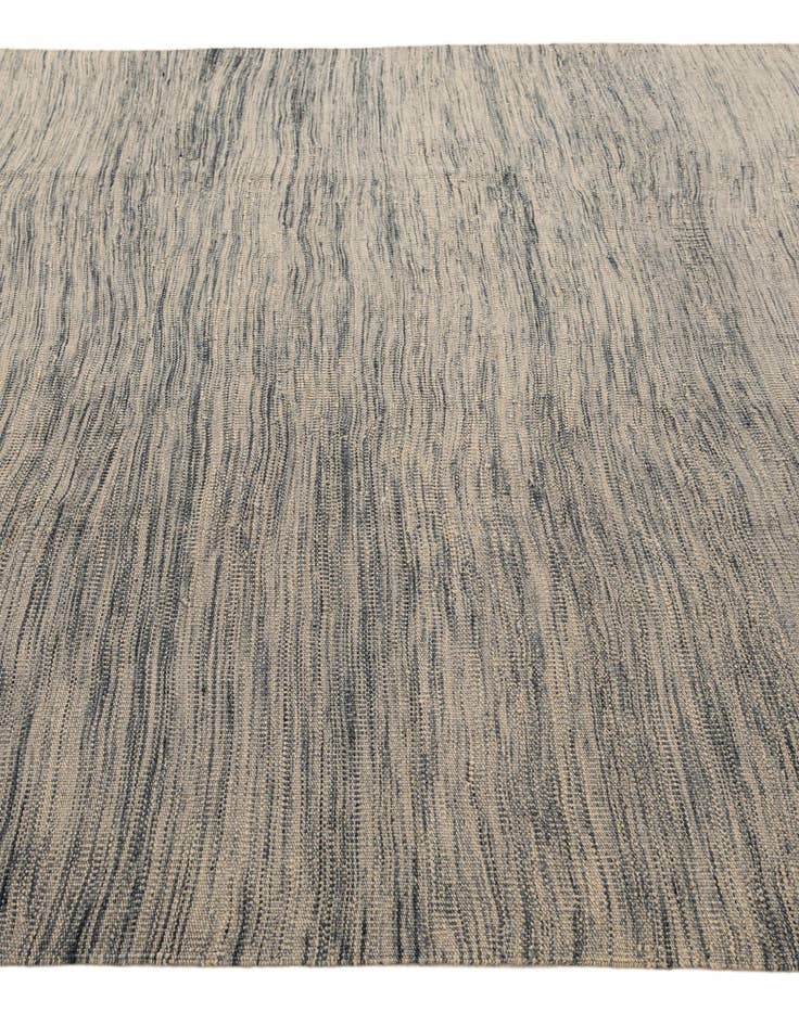 Detail image of 6' 6 x 9' 8  Hand Woven Kilim Modern Wool Rug