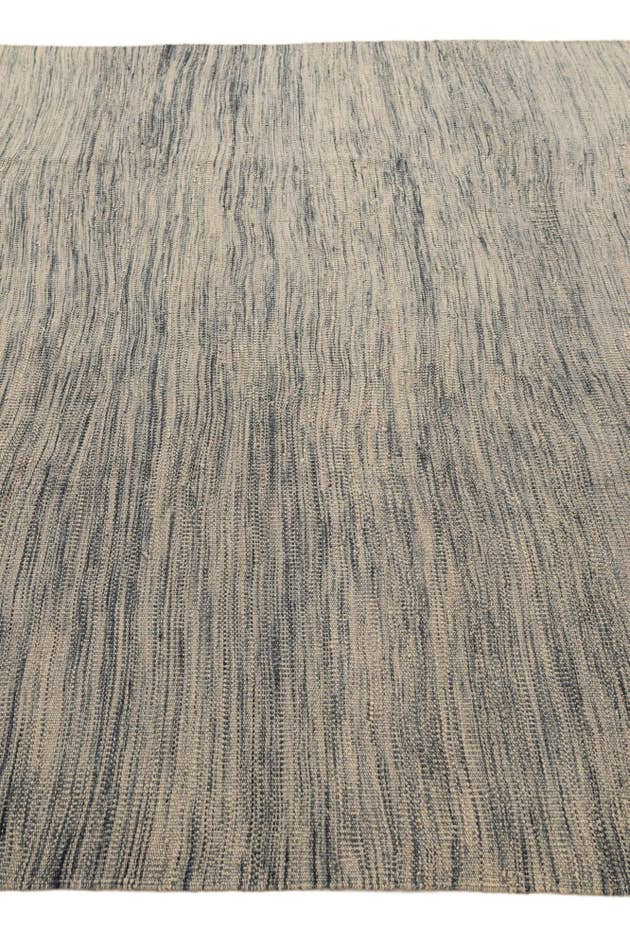 Detail image of 6' 6 x 9' 8 Hand Woven Kilim Modern Wool Rug