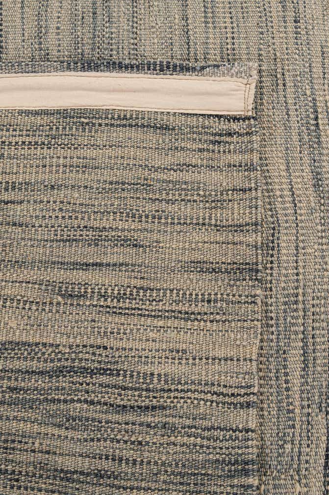 6' 6 x 9' 8 Hand Woven Kilim Modern Wool Rug