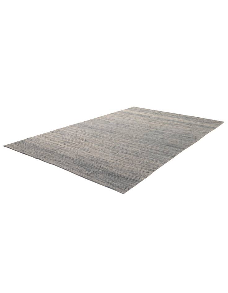 Detail image of 6' 5 x 10' 2  Hand Woven Kilim Modern Wool Rug