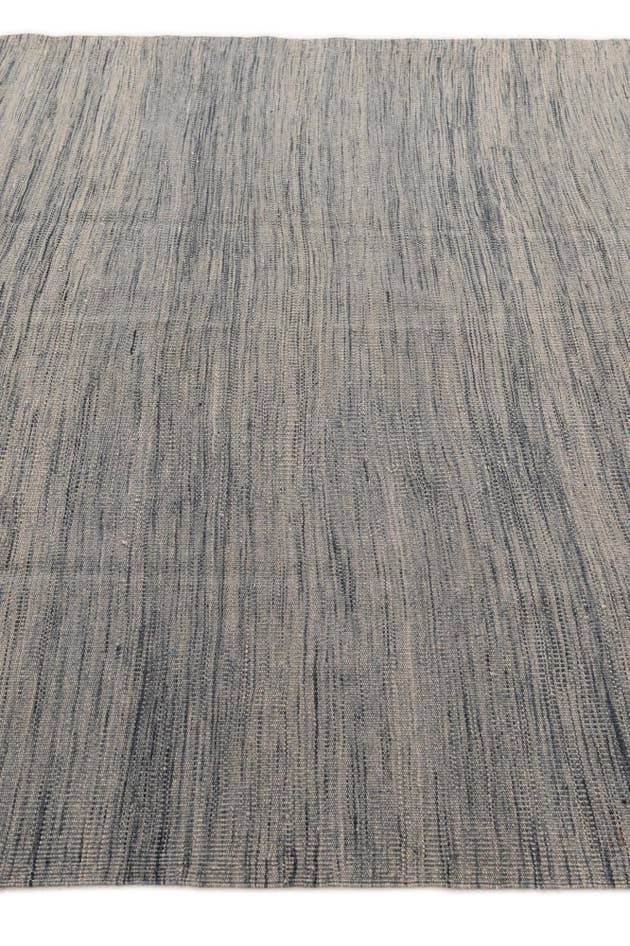 Detail image of 6' 5 x 10' 2 Hand Woven Kilim Modern Wool Rug