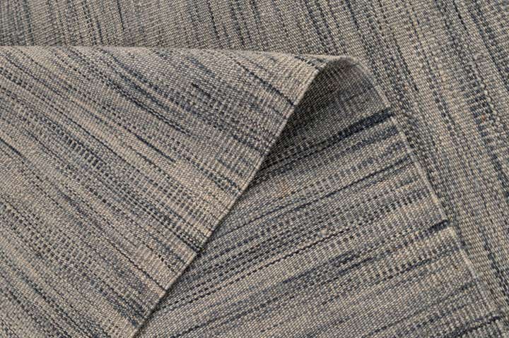 6' 5 x 10' 2 Hand Woven Kilim Modern Wool Rug