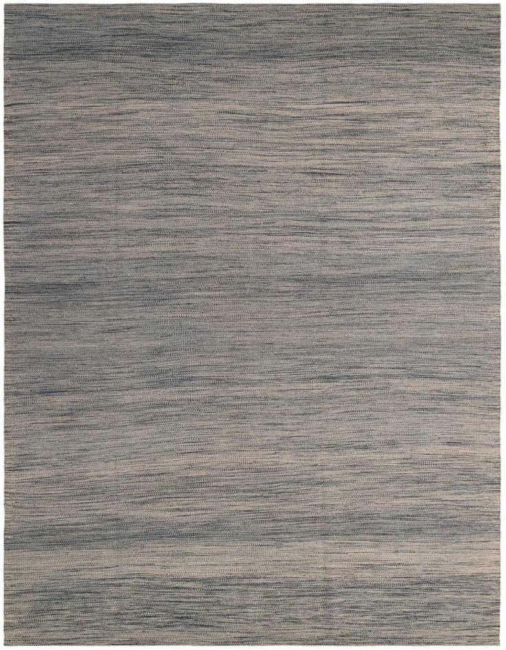 Detail image of 6' 5 x 10' 2 Hand Woven Kilim Modern Wool Rug