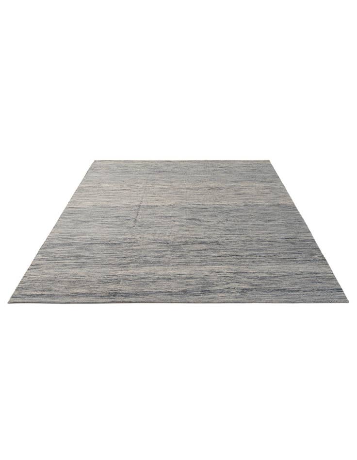 Detail image of 6' 11 x 9' 1 Hand Woven Kilim Modern Wool Rug