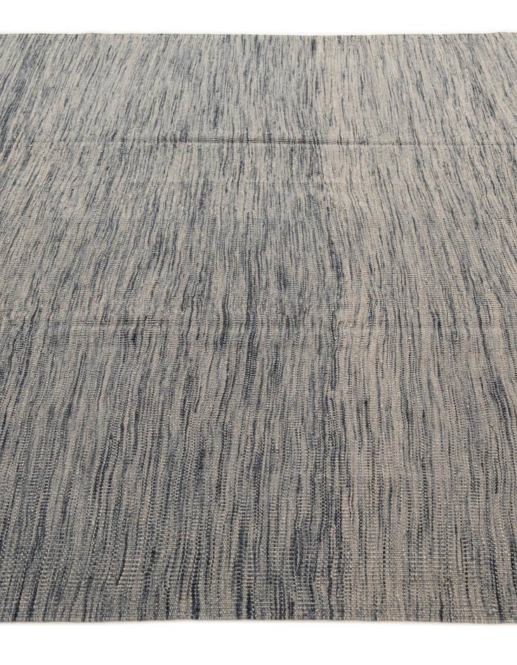 Detail image of 6' 11 x 9' 1  Hand Woven Kilim Modern Wool Rug