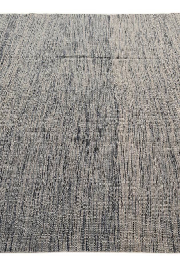 Detail image of 6' 11 x 9' 1 Hand Woven Kilim Modern Wool Rug