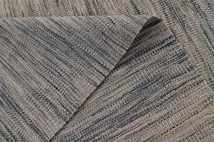 6' 11 x 9' 1 Hand Woven Kilim Modern Wool Rug