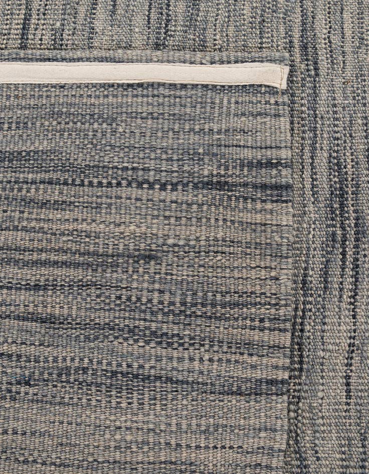 Detail image of 6' 11 x 9' 1  Hand Woven Kilim Modern Wool Rug