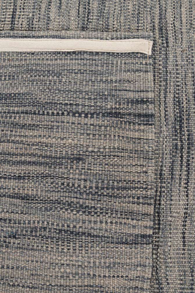 6' 11 x 9' 1 Hand Woven Kilim Modern Wool Rug
