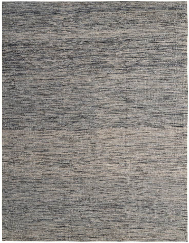 Detail image of 6' 11 x 9' 1 Hand Woven Kilim Modern Wool Rug